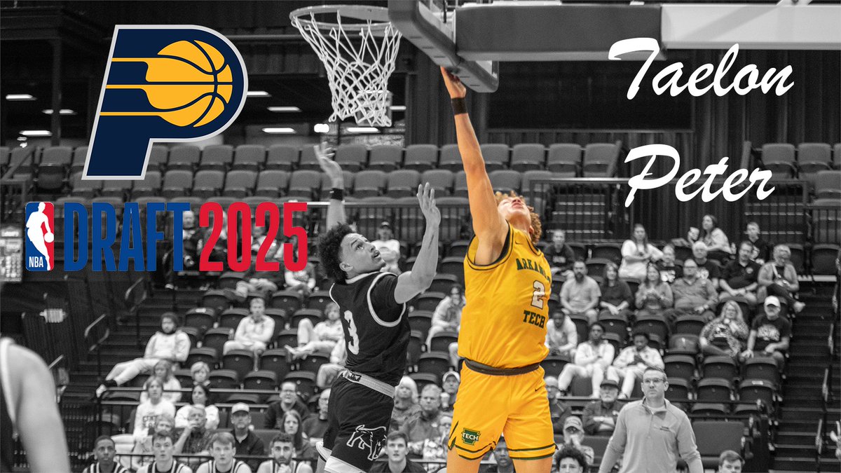 GACAthletics's tweet image. FORMER GAC PLAYER OF THE YEAR TAELON PETER SELECTED BY PACERS IN NBA DRAFT - greatamericanconference.com/news/2025/6/27…