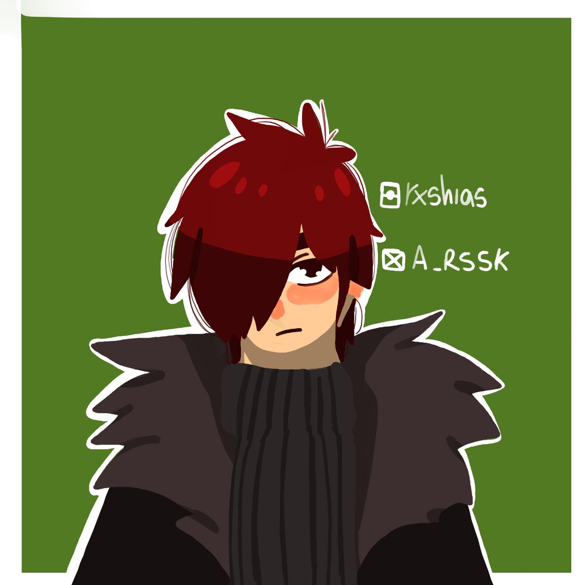 Testing the tablet my brother lent me. 
#Oc