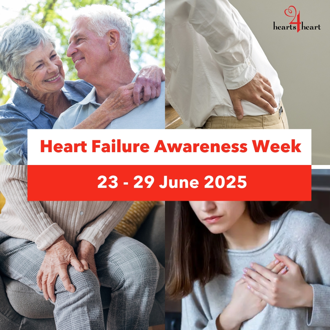 BakerResearchAu's tweet image. Heart failure symptoms can be hard to recognise, so it's vital to know the signs, including breathlessness 🫁, fatigue🥱, swelling🎈& weight gain⚖️. Take control of your heart health. Talk to your GP. Visit hearts4heart.org.au
#Hearts4heart #HFAW #HeartFailure #Comorbidities