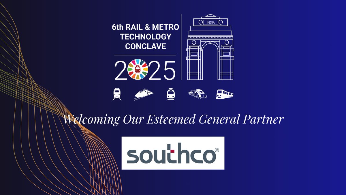 RailAnalysis's tweet image. We are proud to welcome Southco India Private Ltd. as a General Partner at the 6th Rail &amp;amp; Metro Technology Conclave 2025.

📅22nd &amp;amp; 23rd July 2025📍Hotel Le Méridien, New Delhi, India

For more information, click here: conclave.railanalysis.com

#RMT2025 #Southco #GeneralPartner