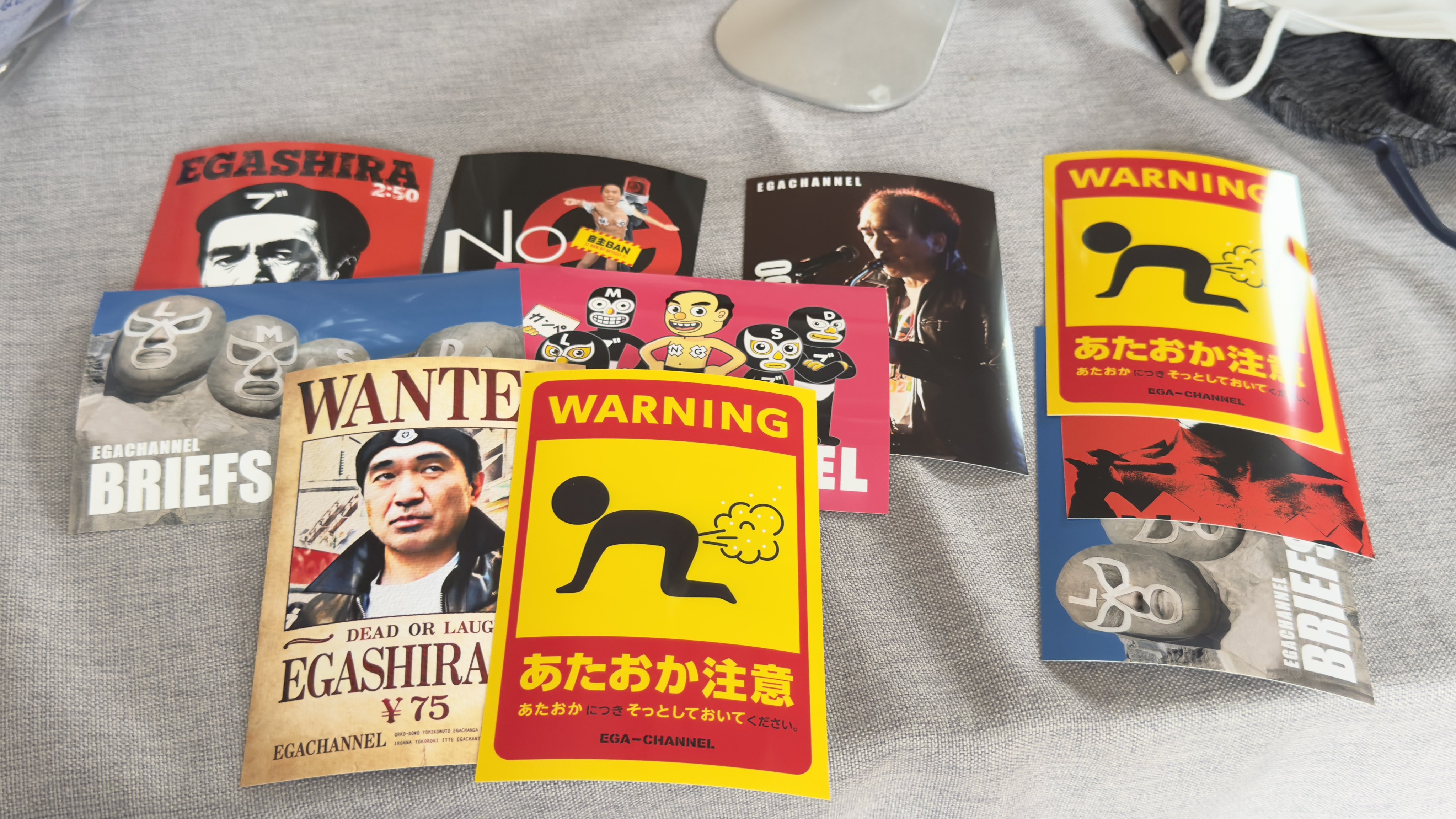 エガちゃんねる no chinpo no life xxxl ファミマステッカー
