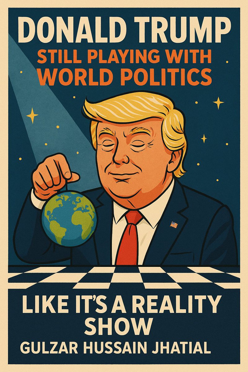 Donald Trump — The Grandfather of Global Politics, Playing Mind Games with the World.

His presence commands attention. His strategies stir the stage. The world watches, while he plays.