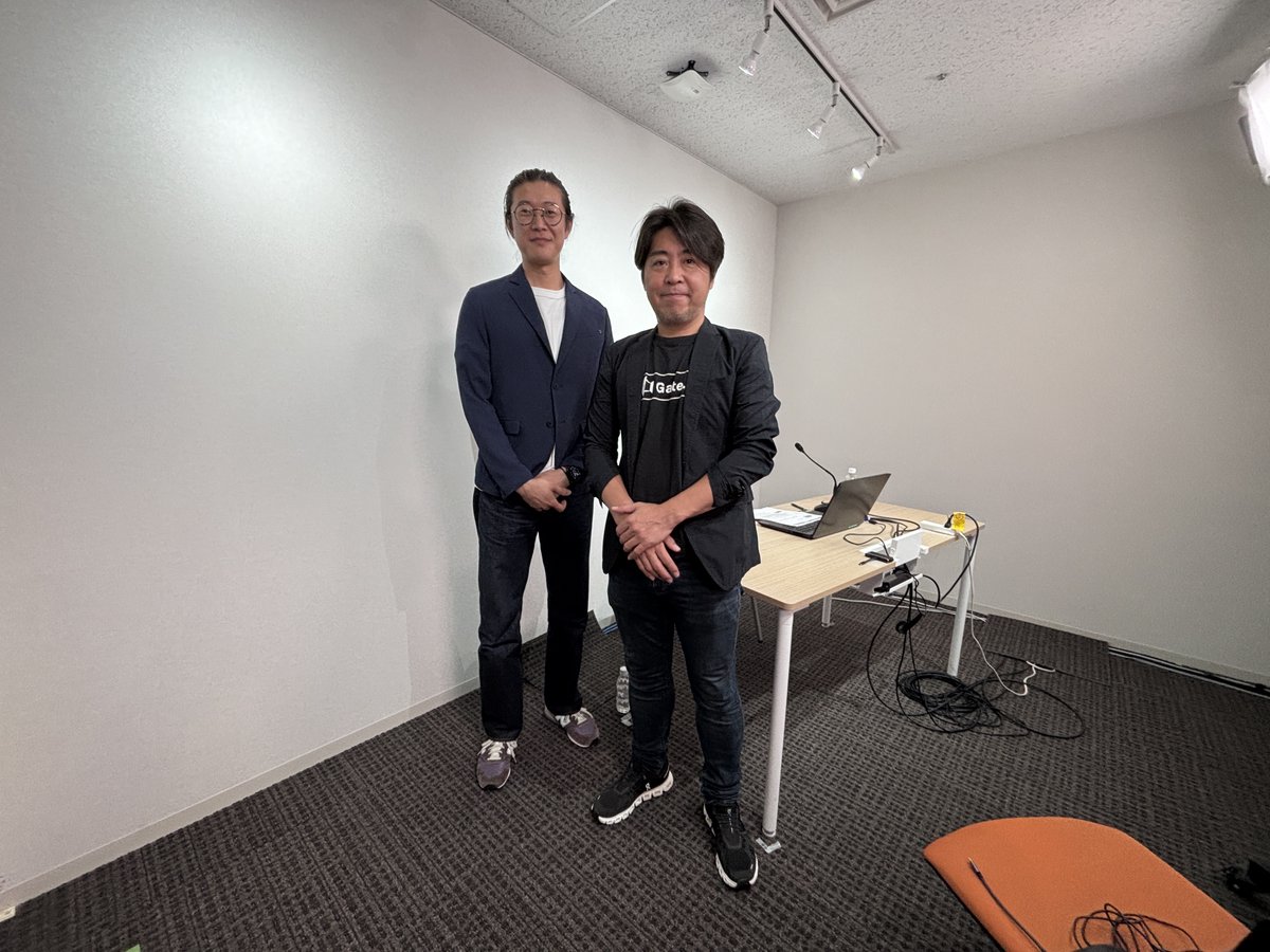 絶賛開催中の不動産DXサミット
リハ前の風景
＃住宅新報web ＃ITメディア