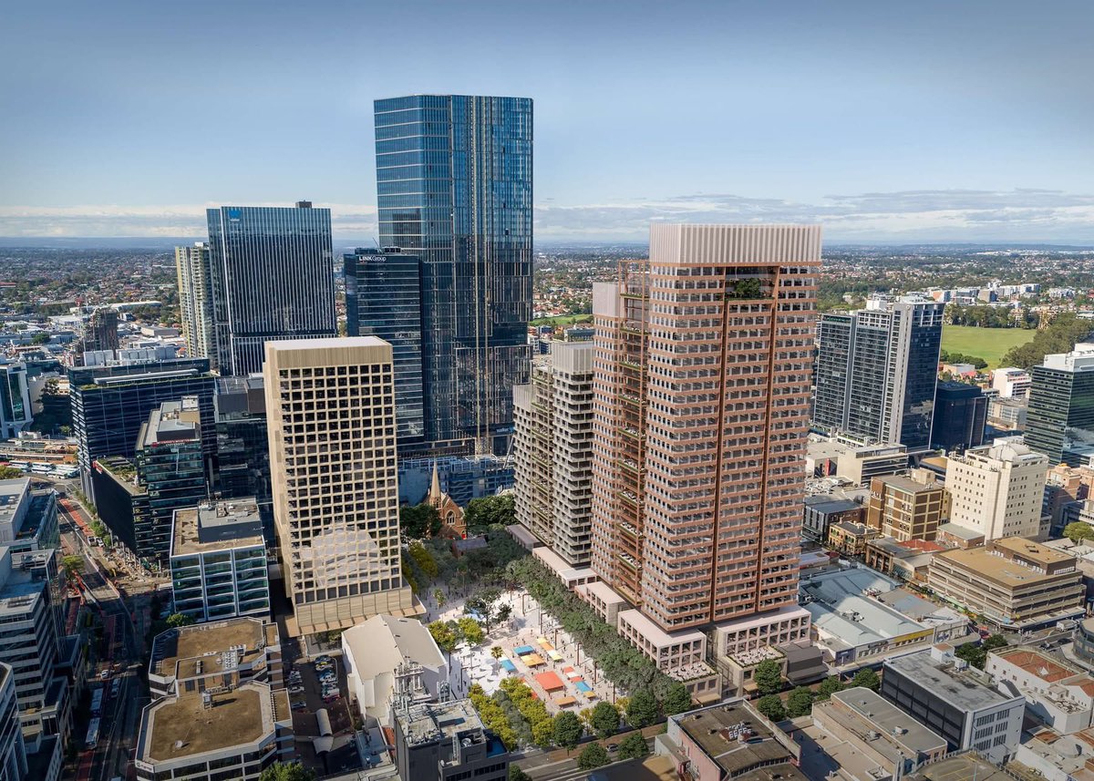 Parramatta’s city centre will undergo a mega Metro makeover ✨🚇 🙌 

Planning approval has been received for a landmark new precinct above Parramatta’s future metro station. 

Highlights include: 

 Seamless access to fast, frequent, reliable metro services
🔷 Seamless access to