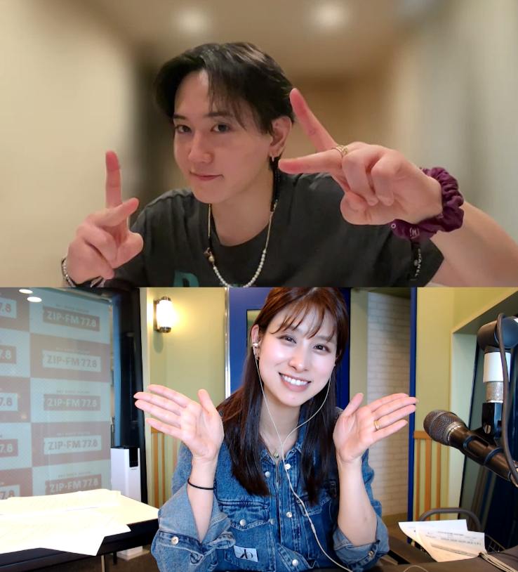 11時～Lisa's Update✓
#MASHIHO さん(<a href="/MASHIHO_IB/">MASHIHO</a>)が
リモート生出演してくれました🎤

AL『ULTRA VIOLET』についてや、
MASHIHOさんの音楽ルーツや
最近ハマッていることなども！？

夏にはツアーも控えています☀
このエリアは、9/7(日)Zepp Nagoyaです。

#zipfm
#フラパズ