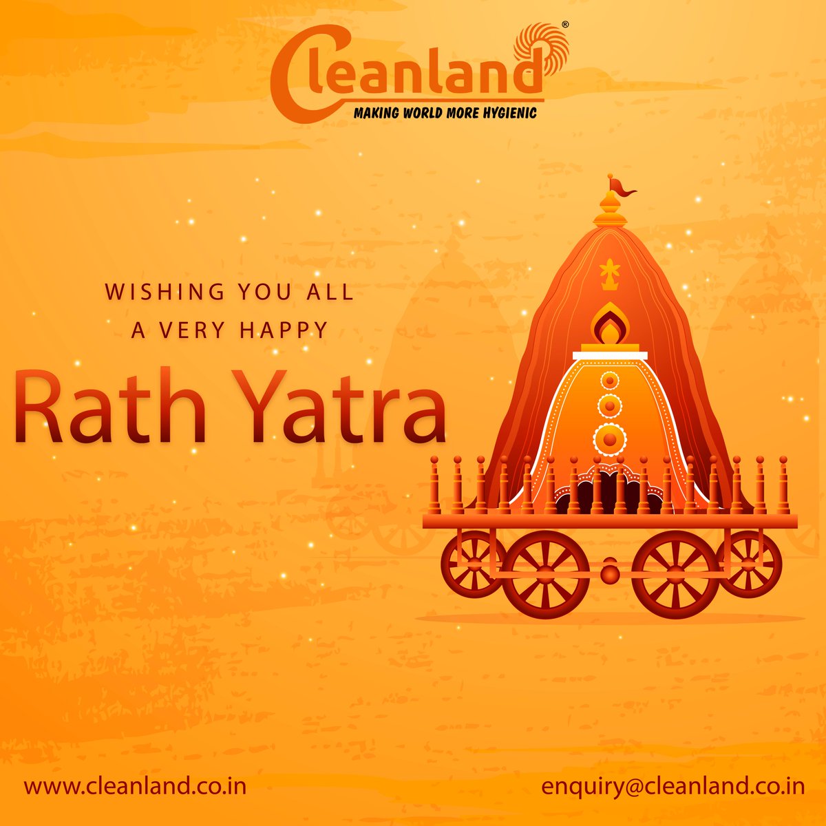 On the divine chariot of faith, may Lord Jagannath bless all with peace and prosperity.
#RathYatra #JaiJagannath #DivineJourney