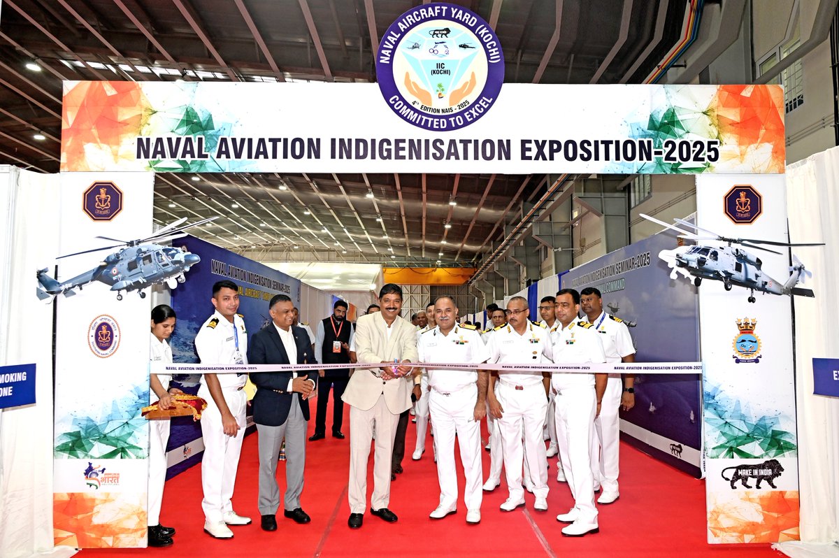 Southern Naval Command (@in_hqsnc) on Twitter photo The 4th edition of Naval Aviation Indigenisation seminar was held at Naval Aircraft Yard,#kochi aimed at leveraging contemporary #technology to revamp the indigenisation process in #NavalAviation. Presentations by #CEMILAC,NCAM & <a href="/iitmadras/">IIT Madras</a> coupled with insightful papers by The 4th edition of Naval Aviation Indigenisation seminar was held at Naval Aircraft Yard,#kochi aimed at leveraging contemporary #technology to revamp the indigenisation process in #NavalAviation. Presentations by #CEMILAC,NCAM & <a href="/iitmadras/">IIT Madras</a> coupled with insightful papers by