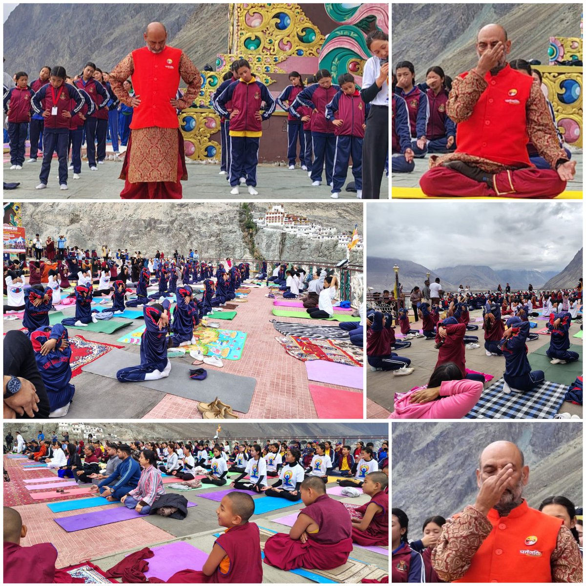 bstjammukashmir's tweet photo. ओम जी

अन्तराष्ट्रीय योग दिवस के अवसर पर राज्य प्रभारी आदरणीय भाई दीपक जी द्वारा लेह लदाख मैं किये गये कार्यक्रम कि कुछ झलकियाँ सांझा कर रहे हैं ! दीपक जी व  टीम का लेह लदाख मैं आयोजित साप्ताहिक योग दिवस कार्यक्रमों मैं पतंजलि परिवार कि उपस्थिति दर्शाने हेतु बहुत - बहुत आभार 🙏 https://t.co/WtPJx7exe4