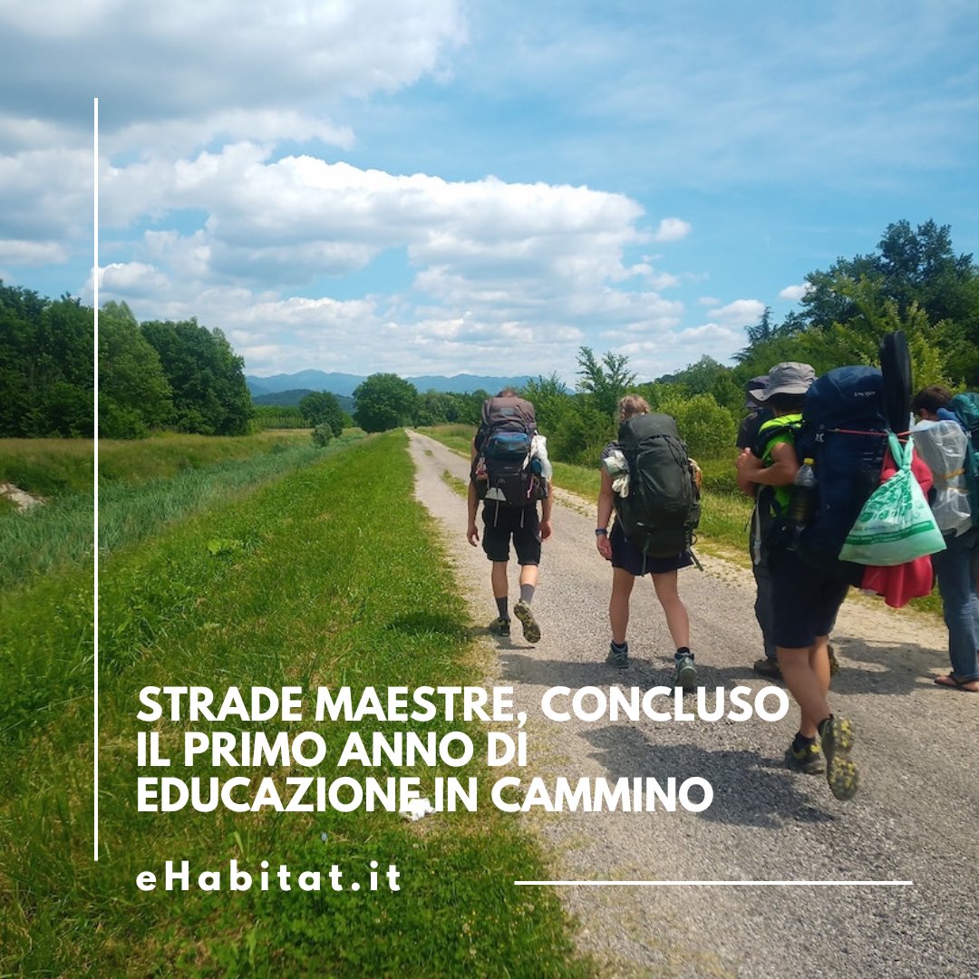 #StradeMaestre, concluso il primo anno di educazione in cammino.

🚶‍➡️ Leggi l'articolo:

ehabitat.it/2025/06/27/str…
.
.
.
<a href="/CAI150/">Club Alpino Italiano</a> <a href="/FederCammini/">Feder.Cammini</a> <a href="/vali_tibaldi/">Valentina Tibaldi</a>  #StradeMaestre #EducazioneInCammino #ScuolaAllAperto #FormazioneEsperienziale #cultura #scuola