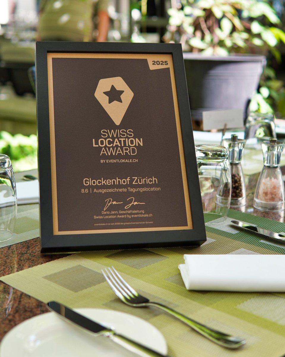 SWISS LOCATION AWARD 2025

Wir freuen uns riesig, den aktuellen Swiss Location Award 2025 endlich unseren Gästen präsentieren zu dürfen! 

Ein riesiges Dankeschön an alle fleissigen Bewerter*innen – ihr habt das möglich gemacht!

#sla2025