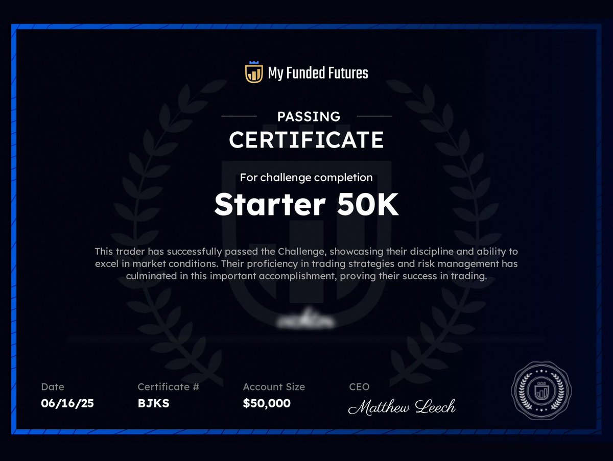 Prop Firm Hotspot (@propfirmhotspot) on Twitter photo Best futures trading firm for beginners ?
<a href="/MyFundedFutures/">MyFundedFutures</a> is doing a great job! I've taken two payouts from them, and they processed within 60 minutes.
Comment below: One random winner will get a free $50k expert evaluation; Best futures trading firm for beginners ?
<a href="/MyFundedFutures/">MyFundedFutures</a> is doing a great job! I've taken two payouts from them, and they processed within 60 minutes.
Comment below: One random winner will get a free $50k expert evaluation;