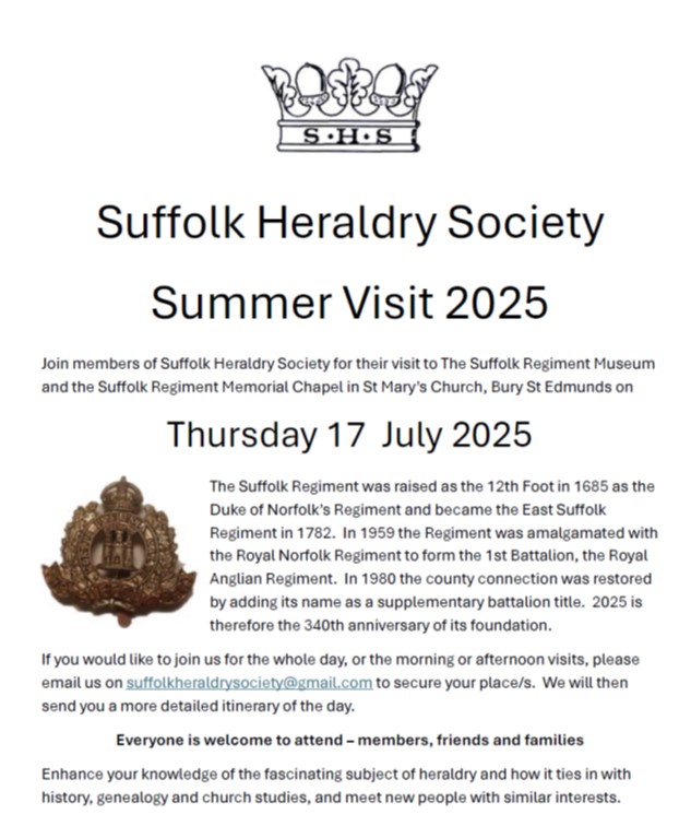 Suffolk Heraldry Society (@suffolkheraldry) on Twitter photo 