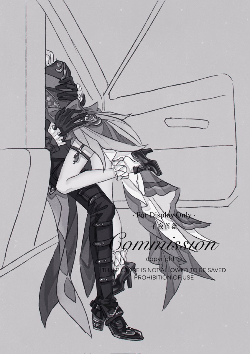 #neuvifuri
“give me 5 more minutes!”

commissioned by 子夜蔷薇
【约稿展示】