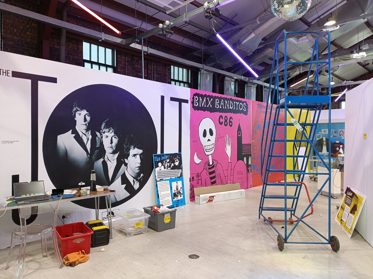 EXCITING NEWS! Everything Flows is opening a day early from Fri 27 June!

Come and join us for Everything Flows, an exhibition celebrating the music and musicians that came from North Lanarkshire!

Here is a sneak peak at some shots of the set up...