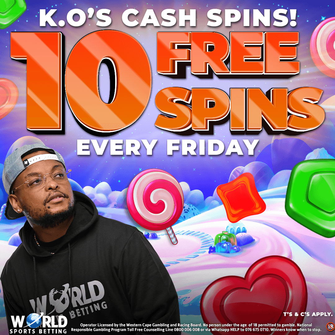 WorldSportsBet's tweet photo. π° Join K.O at World Sports Betting and score 10 FREE SPINS every Friday on K.Oβs Cash Spins β all the way until 25 July! π₯
Hit the reels and start spinning π https://t.co/THYXeSYLJo
#FreeSpinsFriday #KOsCashSpins #WSB #WinWithWSB https://t.co/QuRnRsQNEd