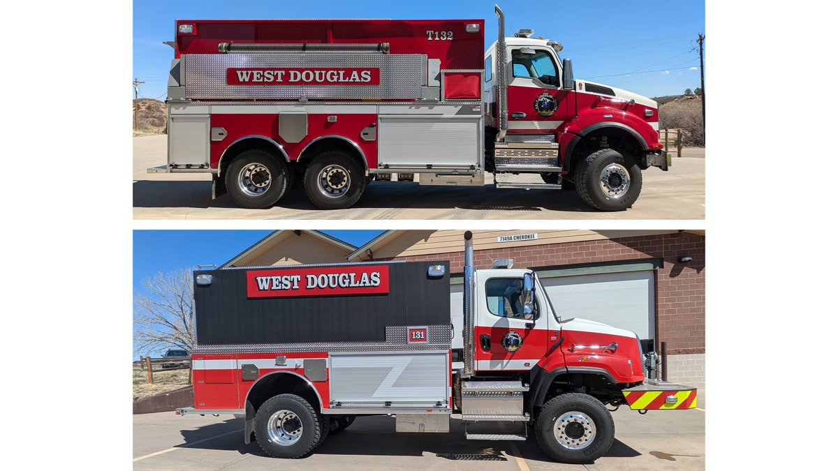 Two tenders, one a tactical tender, go to West Douglas, Colorado. ow.ly/c75K50WhbfC