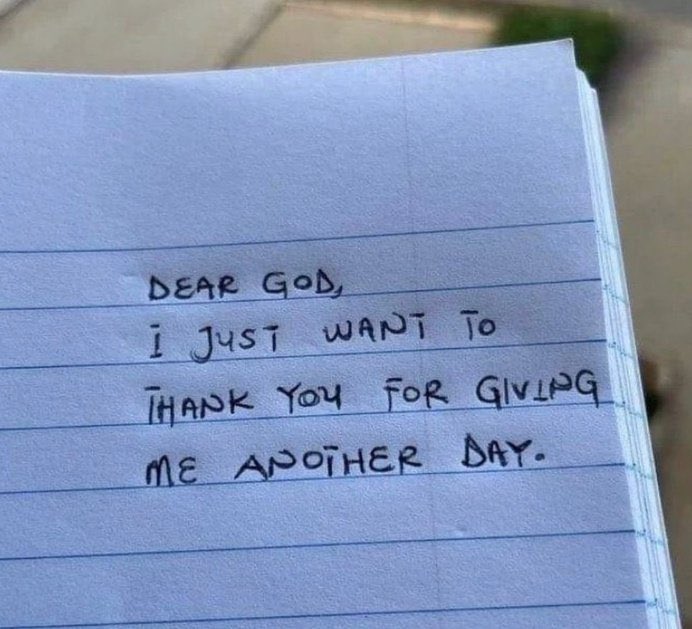 Alhamdulillah. I am grateful