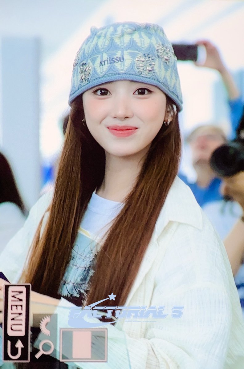 Factorial_5's tweet image. 250627
잘다녀와🪽💙

#엔믹스 #NMIXX #지우 #JIWOO