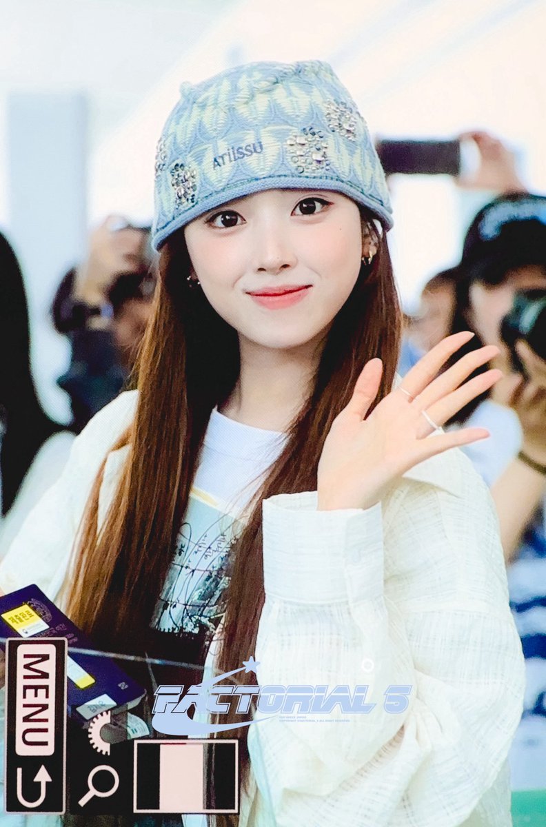 Factorial_5's tweet image. 250627
잘다녀와🪽💙

#엔믹스 #NMIXX #지우 #JIWOO