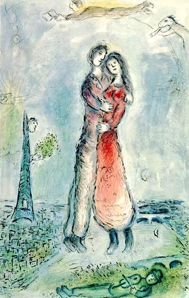 Happiness by Marc Chagall