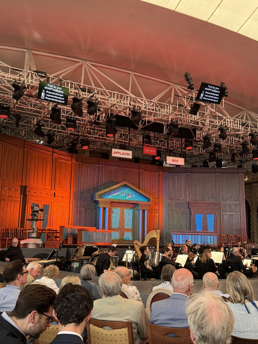 Elizabeth McKay (@mckayeli) on Twitter photo Opera Holland Park is storming this summer!
Really enjoyed the double bill of Trial by Jury and the London premiere of A Matter of Misconduct 👏👏👏
<a href="/operahollandpk/">Opera Holland Park</a> #DOylyCarteOpera Opera Holland Park is storming this summer!
Really enjoyed the double bill of Trial by Jury and the London premiere of A Matter of Misconduct 👏👏👏
<a href="/operahollandpk/">Opera Holland Park</a> #DOylyCarteOpera