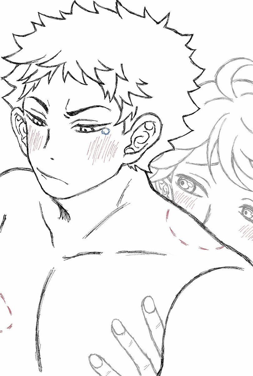 shin_oiiwa's tweet image. &quot;please iwa-chan, one more and i promise to be easy&quot;
&quot;you said that last time, shittykawa&quot;
#oiiwa #及岩