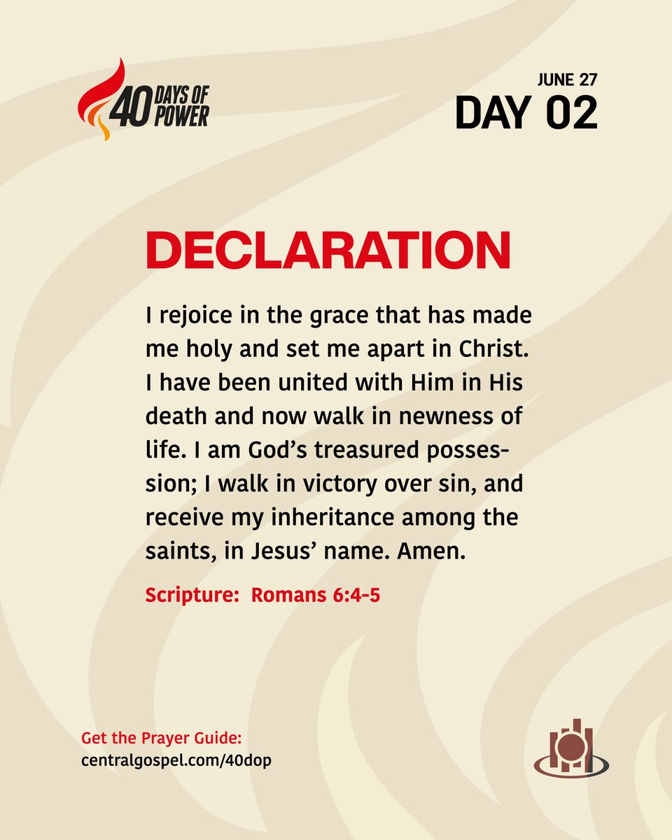 MensaOtabil's tweet photo. We walk in victory

#40DaysOfPower
#GW2025 https://t.co/wWnsIz1qeW