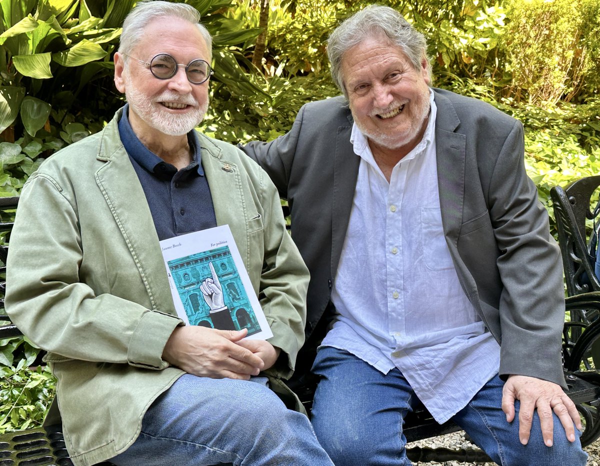 Tània Alaix i Gimbert (@talaix) on Twitter photo <a href="/jesus_alturo/">Jesús Alturo i Perucho</a> <a href="/UABBarcelona/">Universitat Autònoma de Barcelona</a> i Jaume Bosch, una amistat forjada al pupitre escolar.
No us perdeu avui la ressenya de “Fer política” (<a href="/Editorial_3i4/">Edicions Tres i Quatre</a>) al suplement literari #FavesTendres del <a href="/nuvol_com/">Núvol</a> d’en Bernat <a href="/puigtobella/">Bernat Puigtobella</a> 👉 nuvol.com/llibres/assaig… <a href="/jesus_alturo/">Jesús Alturo i Perucho</a> <a href="/UABBarcelona/">Universitat Autònoma de Barcelona</a> i Jaume Bosch, una amistat forjada al pupitre escolar.
No us perdeu avui la ressenya de “Fer política” (<a href="/Editorial_3i4/">Edicions Tres i Quatre</a>) al suplement literari #FavesTendres del <a href="/nuvol_com/">Núvol</a> d’en Bernat <a href="/puigtobella/">Bernat Puigtobella</a> 👉 nuvol.com/llibres/assaig…