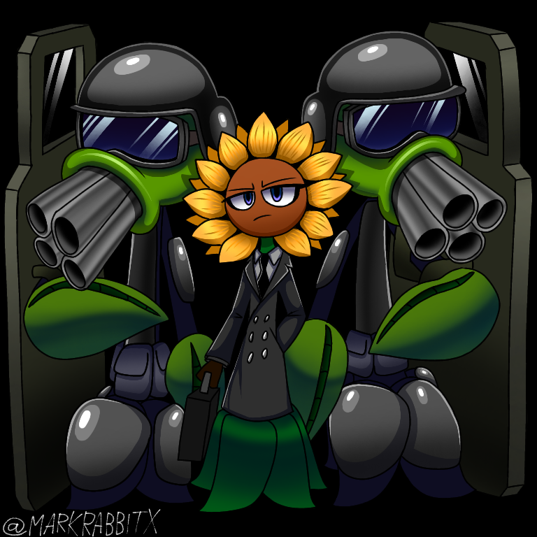 MarkRabbitX's tweet image. #PvzFanArt