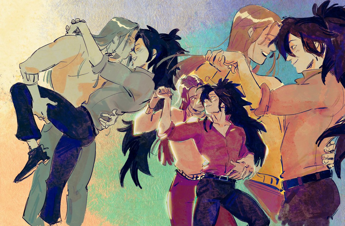 Our dance 🪩 #hashimada #naruto