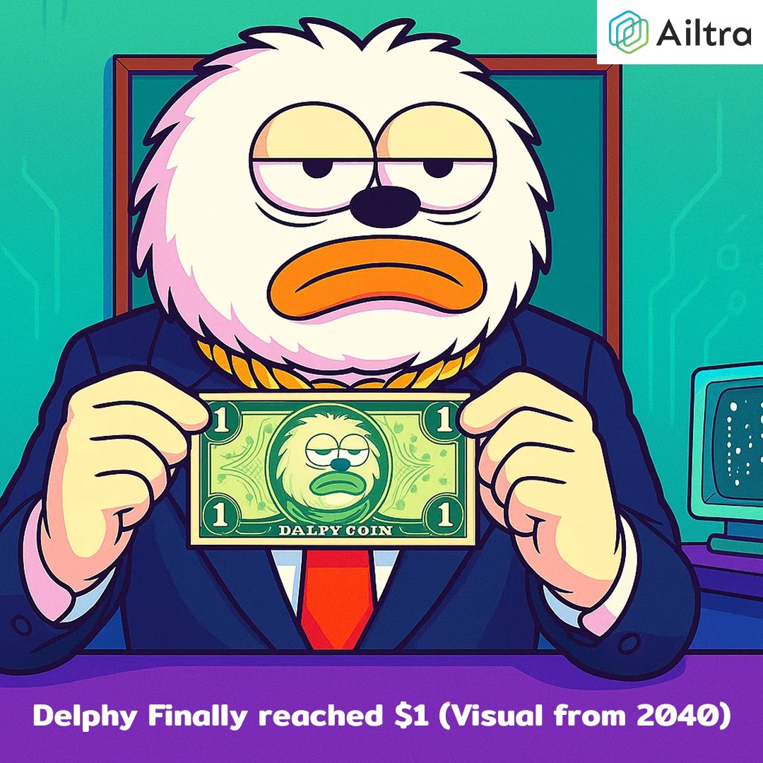 Retirement plan secured, one dollar richer. 😆

#CryptoMemes #DelphyCoin #CryptoPortfolio #CryptoInvestor