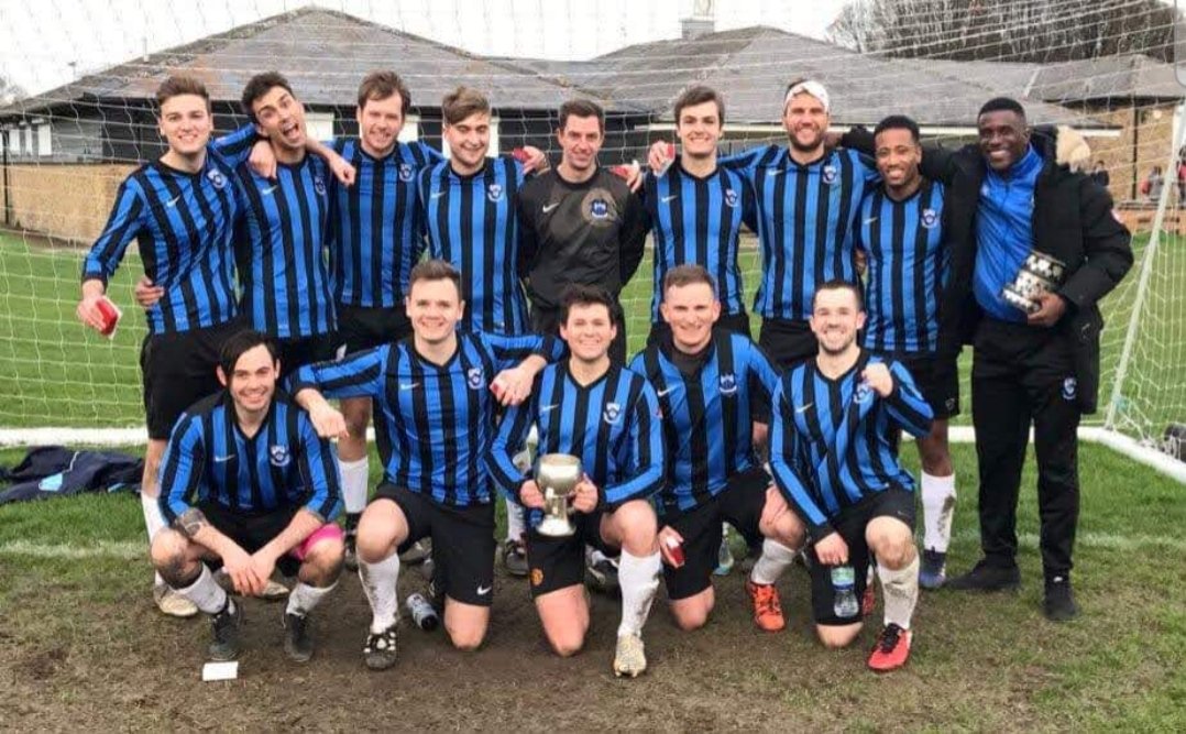 Thorntonians FC (@thorntoniansfc) on Twitter photo FLASHBACK FRIDAY!
Continuing our weekly journey down Memory Lane towards our Trophy Cabinet, here are the 3s winning the <a href="/AmateurFA/">Amateur FA ⚽️</a> Junior Cup in 2016/17, at the time our first cup win in over a decade! Includes 5 of the current Vets Team, and Legendary Ex Chairman Stu Halliday FLASHBACK FRIDAY!
Continuing our weekly journey down Memory Lane towards our Trophy Cabinet, here are the 3s winning the <a href="/AmateurFA/">Amateur FA ⚽️</a> Junior Cup in 2016/17, at the time our first cup win in over a decade! Includes 5 of the current Vets Team, and Legendary Ex Chairman Stu Halliday