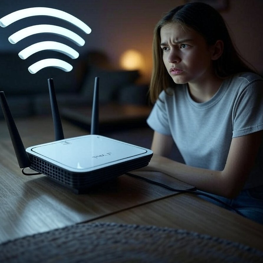 Why did the Wi-Fi signal break up with the router? It couldn’t handle the "connection" drama! 😂📷  #LaughOutLoud