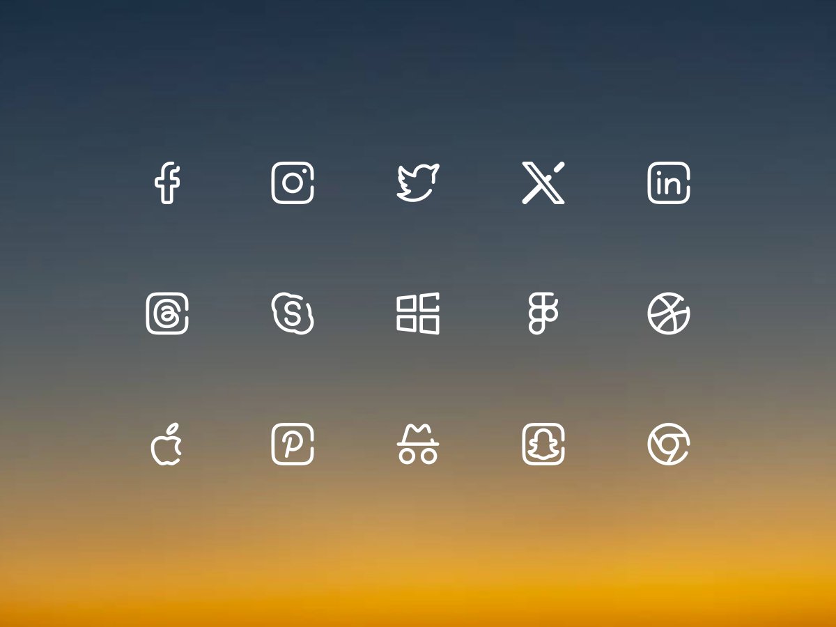 iconstica's tweet photo. Interactive Social &amp; Brand Broken Icons – Designed to Foster Connection. Explore now at https://t.co/8hCh80bI4t https://t.co/uws0UFqyze