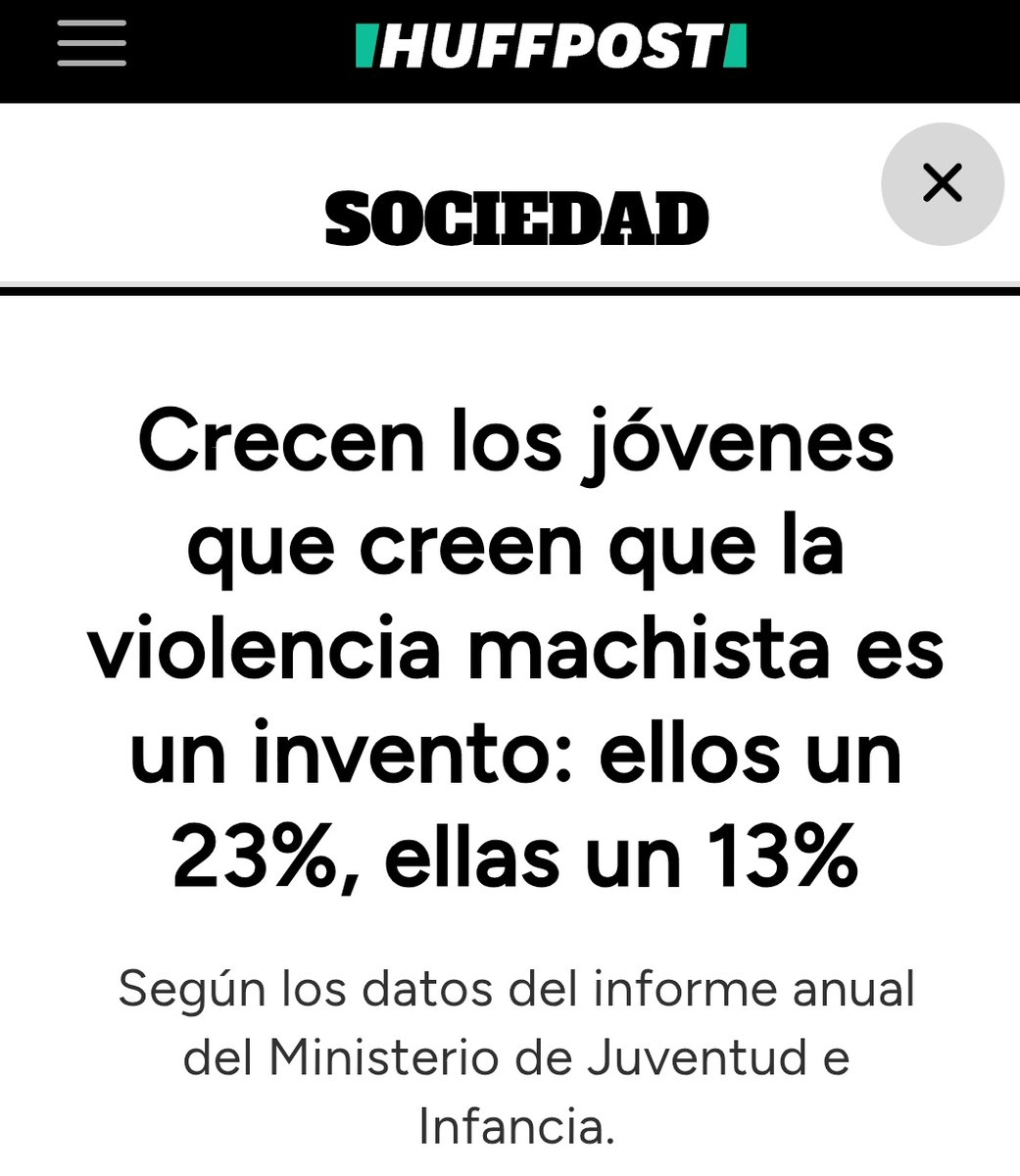 Una malisima noticia, se mire por donde se mire
Si esto piensa la juventud, un futuro sin #CifraDeLaVergüenza es imposible
Algo hemos hecho muy mal
cadenaser.com/nacional/2025/…