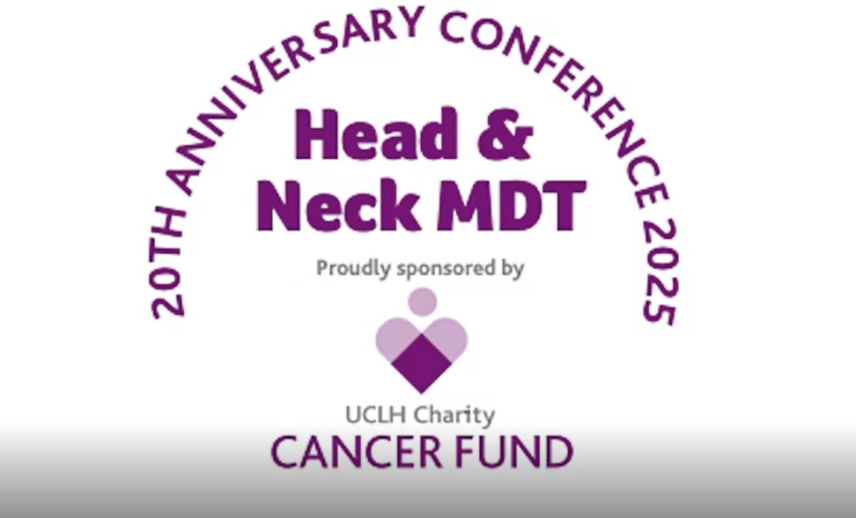 UCL Head & Neck Academic Centre (@ucl_hnac) on Twitter photo Marking 20 years of <a href="/uclh/">UCLH</a> H&N Neck MDT.
Join the team (past and present) for an afternoon of learning followed by BBQ. All MDT members welcome!
Proud sponsors <a href="/UCLHCharity/">UCLH Charity</a>
Date: 11 Jul 12:30
Location: <a href="/RCPhysicians/">Royal College of Physicians</a> ,NW1 4LE
Ticket Registration: eventbrite.co.uk/e/uclh-head-an… Marking 20 years of <a href="/uclh/">UCLH</a> H&N Neck MDT.
Join the team (past and present) for an afternoon of learning followed by BBQ. All MDT members welcome!
Proud sponsors <a href="/UCLHCharity/">UCLH Charity</a>
Date: 11 Jul 12:30
Location: <a href="/RCPhysicians/">Royal College of Physicians</a> ,NW1 4LE
Ticket Registration: eventbrite.co.uk/e/uclh-head-an…