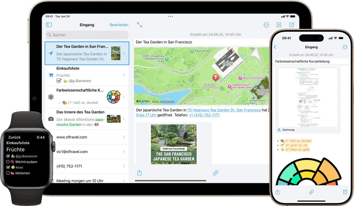 SnipNotes DE tweet media