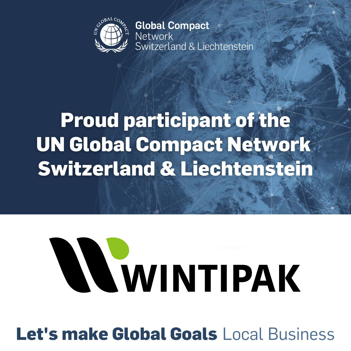 Since June 2025, WINTIPAK is part of the UN Global Compact – standing for human rights, fair labour, the environment &amp; anti-corruption.
We're committed to driving sustainable, circular packaging.
#WINTIPAK #UNGlobalCompact #SustainablePackaging #TenPrinciples #PeopleAndPlanet