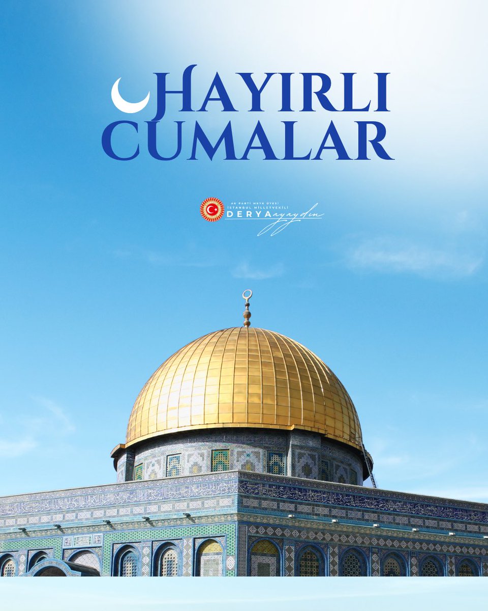 Rızkınız bol, gönlünüz huzurlu, duanız kabul olsun.

Hayırlı Cumalar…