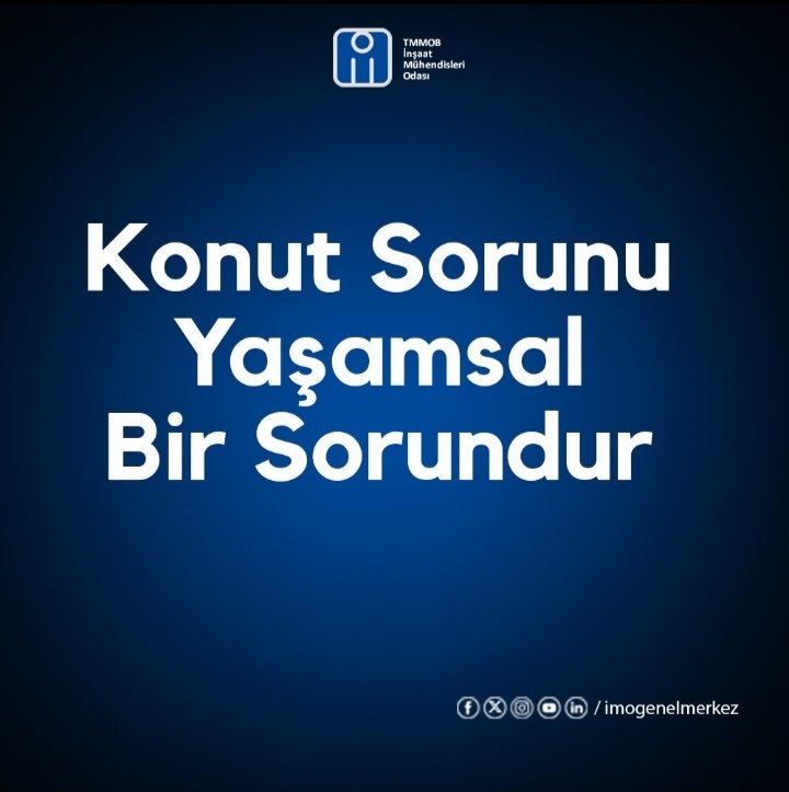 🔵🔹 Konut Sorunu Yaşamsal Bir Sorundur
👇
imo.org.tr/TR,210878/konu…