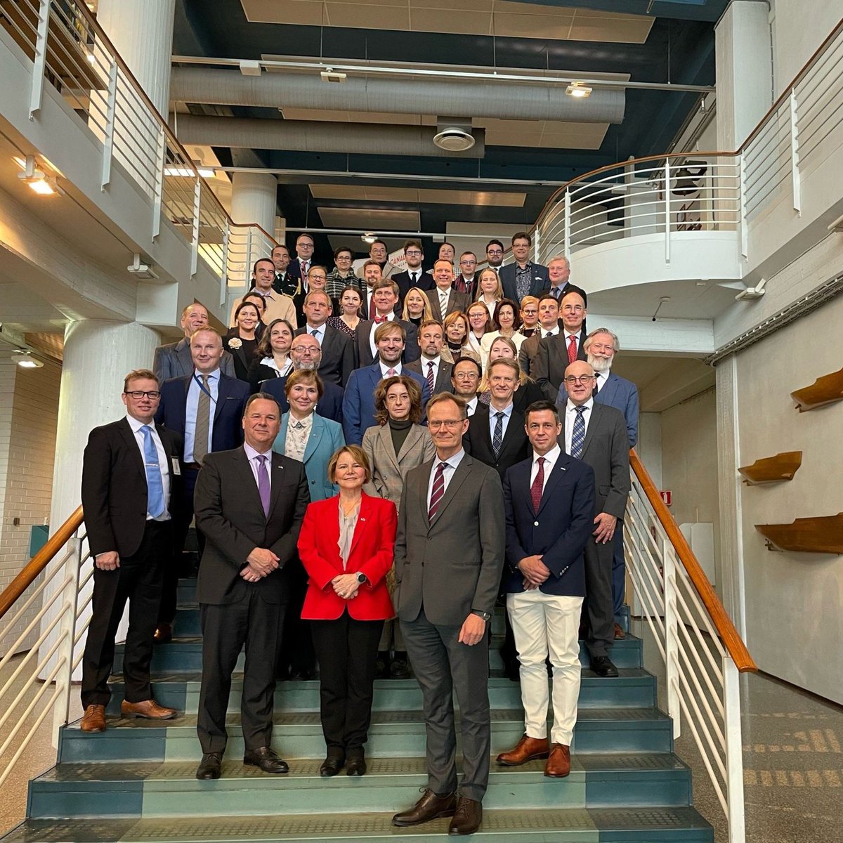 #Throwback

Ambassador <a href="/JAStovel/">Jeanette Stovel</a> 's tenure in Finland saw Canadian DAVIE’s <a href="/chantierdavie/">Davie</a> 's acquisition of Helsinki Shipyard, marking a new chapter in maritime collaboration. Canadian innovation meets Finnish engineering!
#Shipbuilding #CanadaFinland