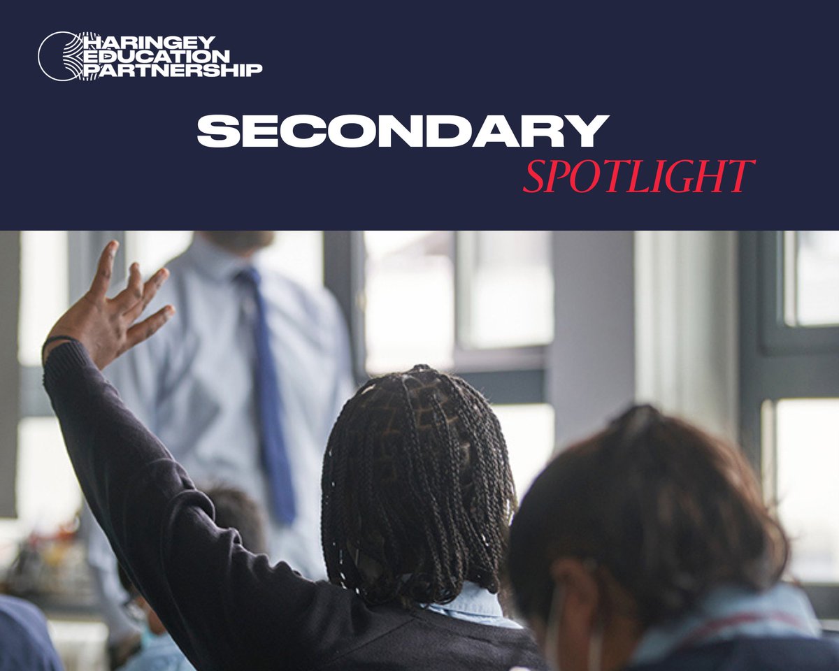 Secondary Spotlight - Your Fortnightly Update - mailchi.mp/haringeyeducat…