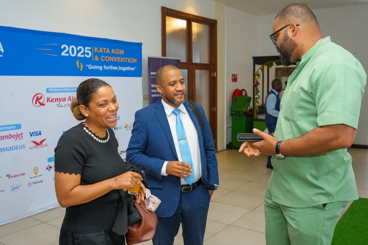 KATAKenya's tweet image. The wait is over! Delegates have officially arrived, and we are all set to kick off the KATA AGM &amp;amp; Convention 2025 — the ultimate gathering of travel industry leaders, changemakers, and visionaries.
Let the #ConventionOfTheYear begin!
#KATAAGM2025 #GoingFurtherTogether #KATAKenya