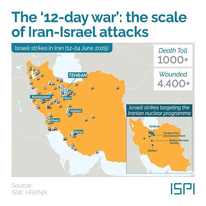 MEDialogues's tweet image. Although #Israel, #Iran, and even #Trump claim victory after 12 days of war, the future of nuclear negotiations remains uncertain.
#MEDThisWeek → ispionline.it/en/publication…