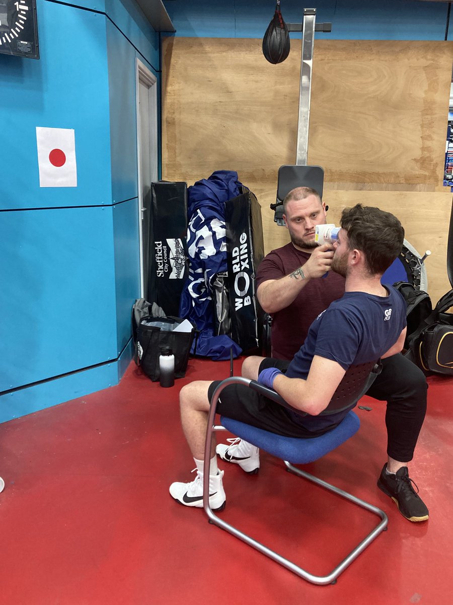 Brain Impact in 🥊🥊 is an important topic especially towards athlete welfare 

In collaboration with <a href="/sheffhallamuni/">Sheffield Hallam University</a> we <a href="/gbboxing/">GB Boxing</a> have launched a project which hopefully will help guide training optimisation whilst considering 🧠 function! 🤩

Early days 👉 more to come 🤞🤞