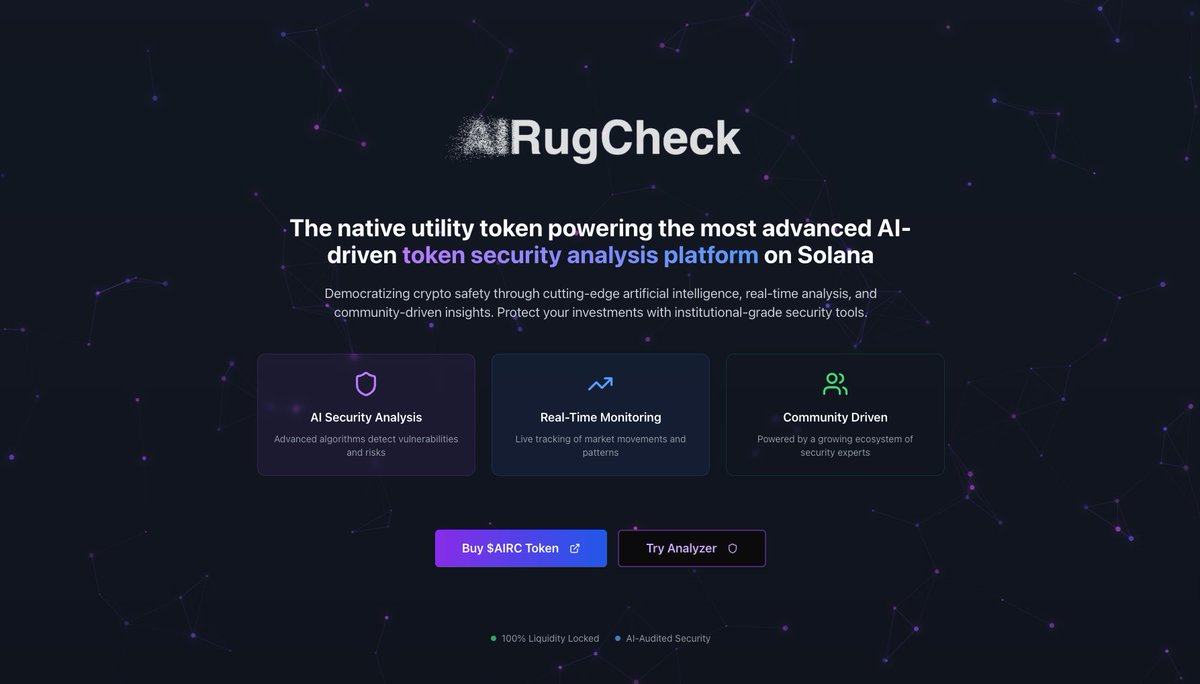 AIRugCheckApp's tweet image. Our website is here!🔮

Visit airugcheck.com and be safe!