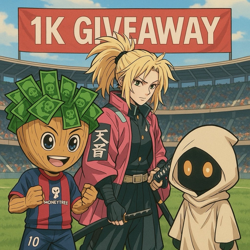 General ⚡️ (@i_dgeneral) on Twitter photo Something huge is going down at @MoneyTreeDAO
Last week , we saw a 4k$ Giveaway in the discord
This week, we’re talking a $1K Giveaway
There’s a catch tho👀
Just play $50+ on Live Casino or stake on <a href="/Moneytree_games/">Moneytree.Games</a>
Don’t miss out! 👇
discord.gg/nw5VSXkNQs Something huge is going down at @MoneyTreeDAO
Last week , we saw a 4k$ Giveaway in the discord
This week, we’re talking a $1K Giveaway
There’s a catch tho👀
Just play $50+ on Live Casino or stake on <a href="/Moneytree_games/">Moneytree.Games</a>
Don’t miss out! 👇
discord.gg/nw5VSXkNQs