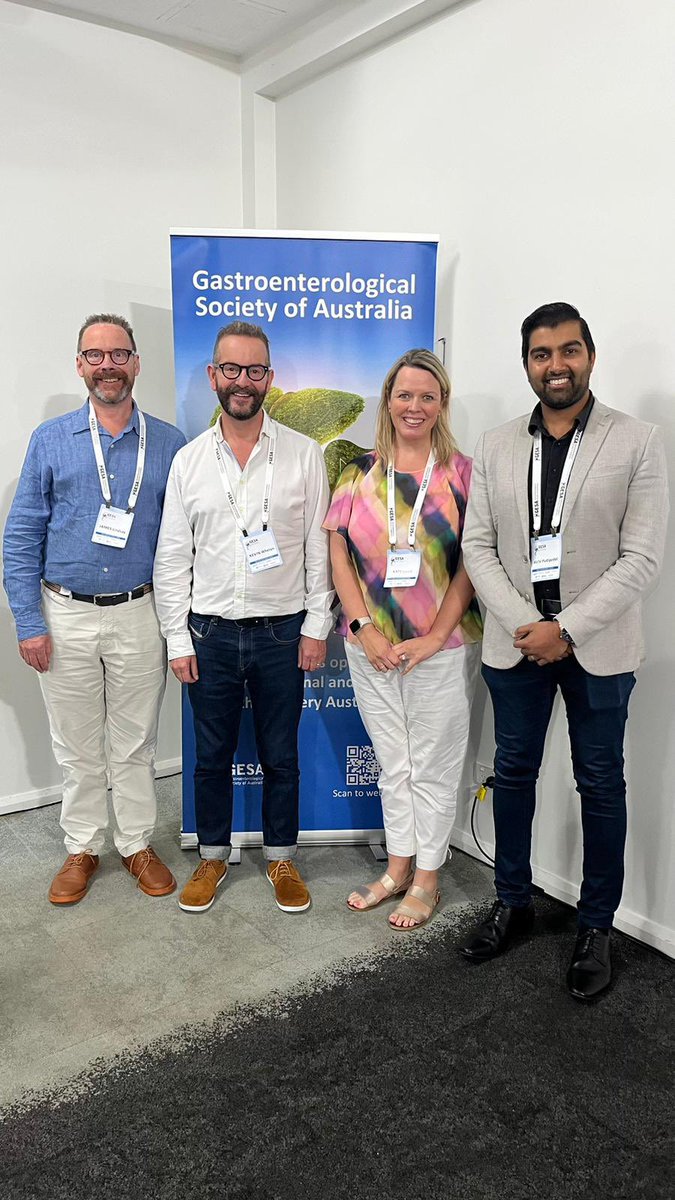 DocKateLynch's tweet image. What an absolute pleasure to have @ProfWhelan and Prof James Lindsay present at our Inaugural GESA IBD Roundtable in Palm Cove, Queensland. IBD: Diet, Microbiome and beyond - thinking outside the box.