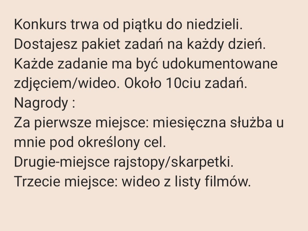 Konkurs.
3dniowy test z zadaniami czy nadajesz się na służbę u mnie.Daj serduszko-podaj dalej I zgłoś sie po zadania.
<a href="/ass_andfeet01/">🍑 ASS + FEET - RT FREE 🔥</a> <a href="/rt_feet/">Feet RT PROMO (Road to 100K)</a> <a href="/guy77theee/">TheFunGuys77 Promotions is BACK!</a> <a href="/RTFindomPuppy/">RT Findom🦮 🔄 (0,6)</a> <a href="/promo14399/">Free Promo Page</a> <a href="/RTDoms/">FemDom Promo</a> <a href="/finrt4dom/">RT find0m help 7k 🐣 on hiatus</a> <a href="/RT_THE_FEET/">RT_THE_FEET (2.4K)</a> <a href="/FeetForumArea/">Foot Fetish Forum</a> <a href="/The_Best_Femdom/">The Best Femdom Promo</a> <a href="/footslavepig/">RT foot piggy 11K</a> <a href="/PromocjaDomin/">Promocja najpiękniejszych domin z Polski!</a>
