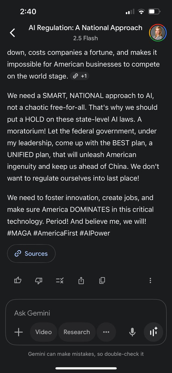 Not ChatGPT, but I asked Google Gemini about this issue, in the style of a Trump social media post. 

Thank you for your attention to this matter.
